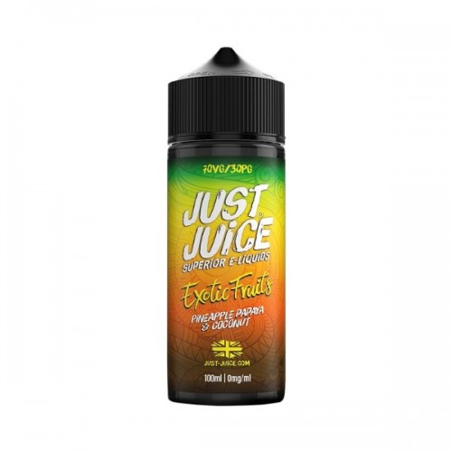 Just Juice - 100ml - Pineapple Papaya & Coconut 100ml