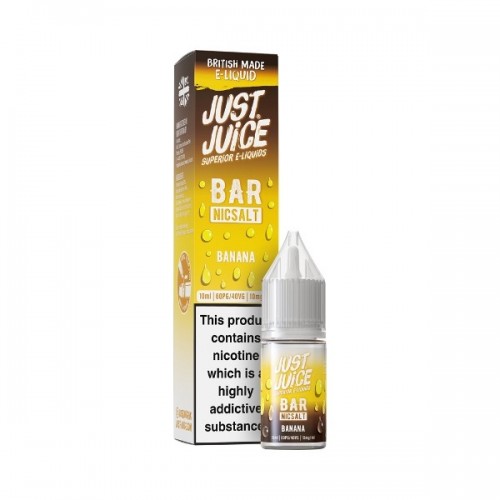 Just Juice Bar Range - Nic Salt - Banana [10mg]