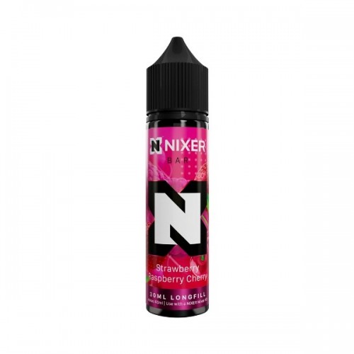 Nixer - 30ml - Strawberry Cherry Raspberry - Longfill