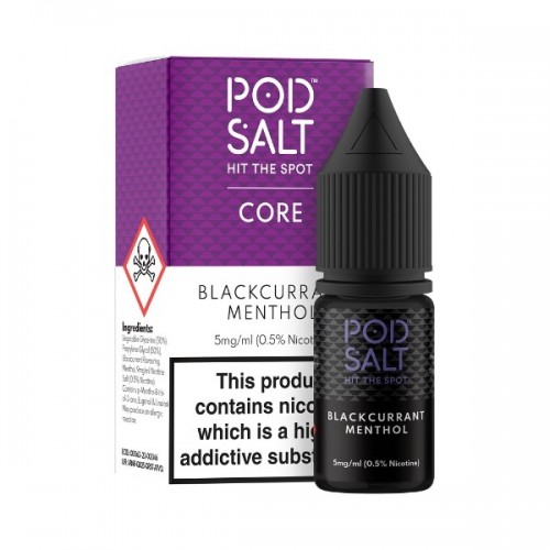 Pod Salt - Nic Salt - Blackcurrant Menthol [20mg]