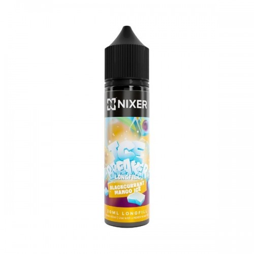 Nixer X Ice Breaker - 30ml - Blackcurrant Mango Ice - Longfill