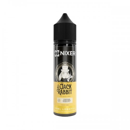 Nixer X Jack Rabbit - 30ml - Custard Doughnut  - Longfill