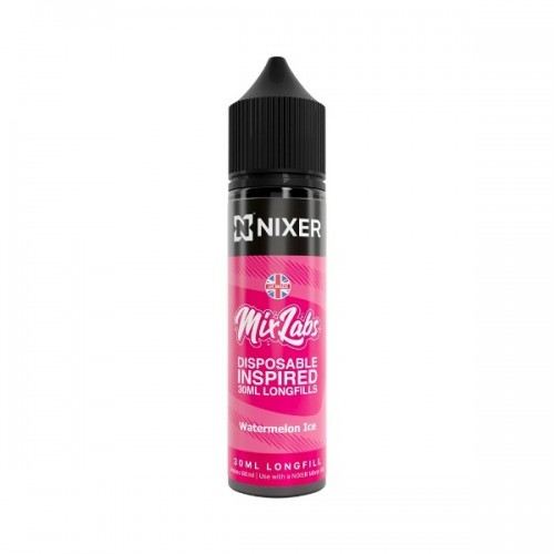 Nixer X Mix Labs - 30ml - Watermelon Ice - Longfill