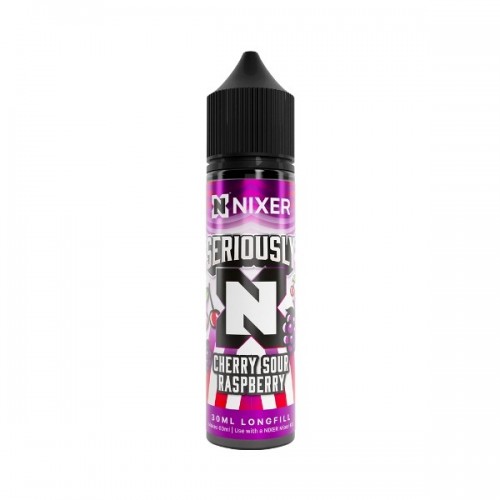 Nixer X Seriously - 30ml - Cherry Sour Raspberry - Longfill