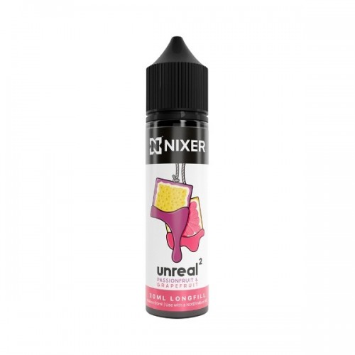 Nixer X Unreal 2 -  30ml - Passionfruit & Grapefruit - Longfill