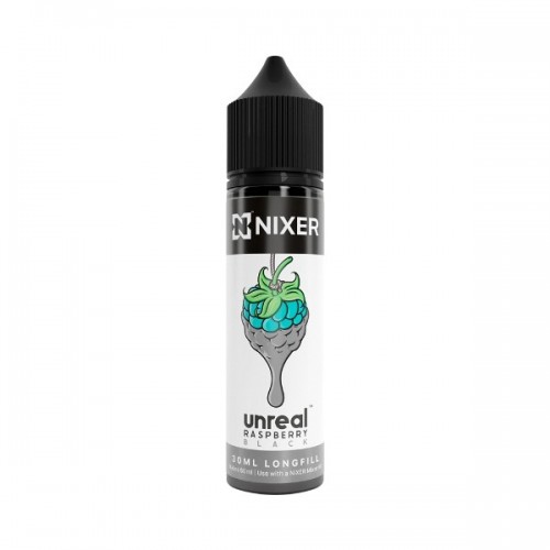 Nixer X Unreal Raspberry - 30ml - Black - Longfill