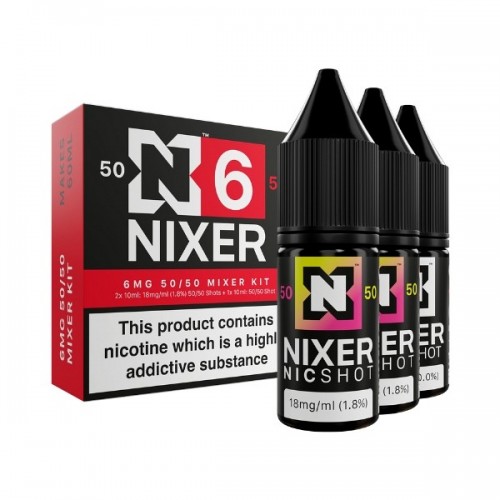 Nixer - Nic Shot - 50/50 Freebase Shot [6MG]