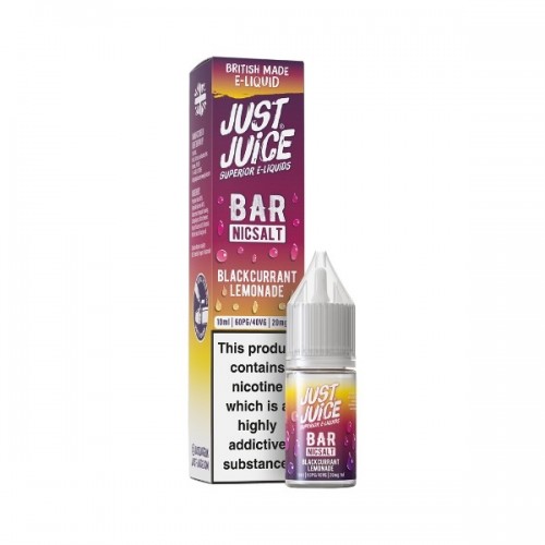 Just Juice Bar - Nic Salt - Blackcurrant Lemonade [20MG]