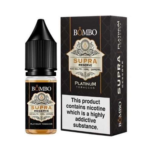 Bombo Platinum Tobaccos - Nic Salt - Supra Reserve[20MG]