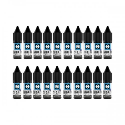 Nixer - Nic Shot - 50/50 Ice Salt Nic Shot - 20 Pack [20MG]