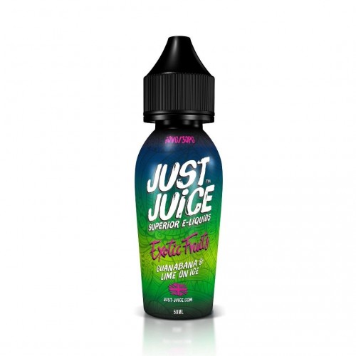 Just Juice - 50ml - Exotic Fruits - Guanabana & Lime on Ice