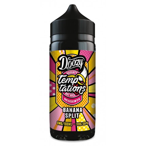 Doozy Vape - Doozy Temptation - 100ml - Banana Split