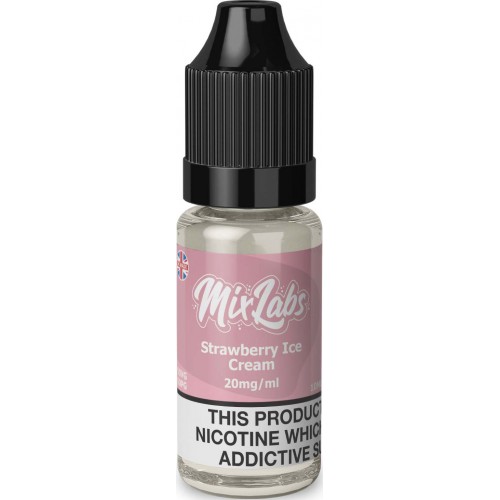 Mix Labs - Nic Salt - Strawberry Ice Cream [10mg]