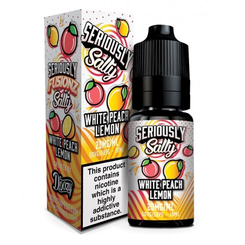 Doozy Vape - Seriously Salty Fusionz - White Peach Lemon [20mg]