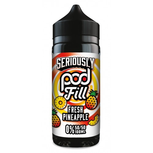 Doozy Vape - Seriously Pod Fill - 100ml - Fresh Pineapple