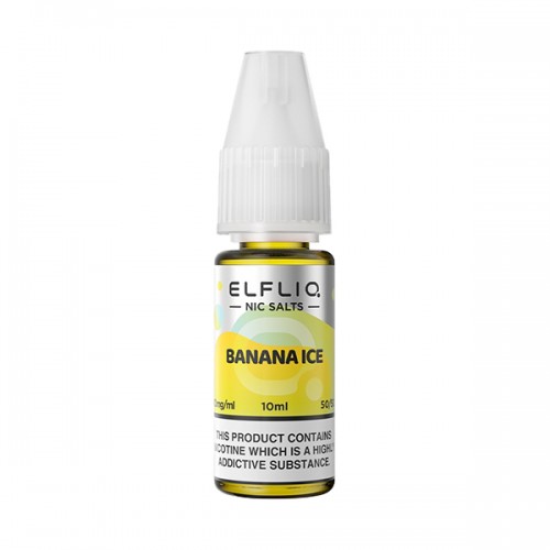 Elf Bar ELFLIQ - Nic Salt - Banana Ice [10mg]