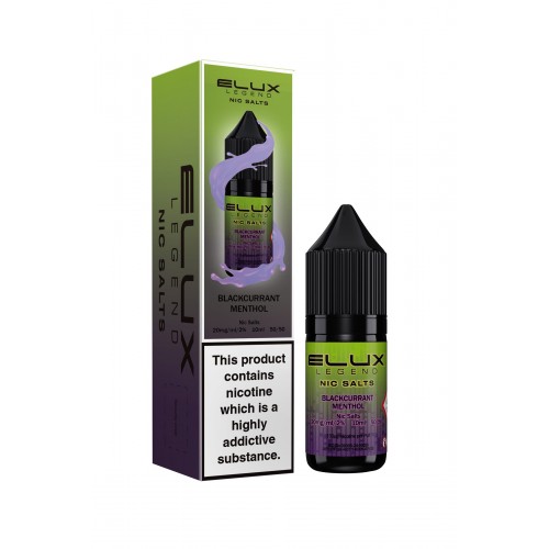 Elux - Nic Salt - Blackcurrant Menthol [10mg]