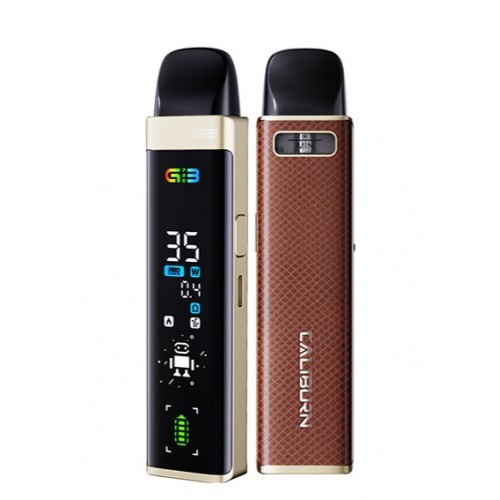 Uwell Caliburn G3 Pro Pod Kit [Brown Leather]