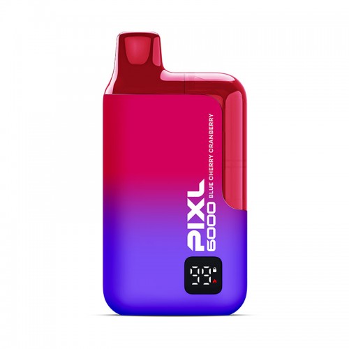 Pixl 6000 Rechargeable Pod - Blue Cherry Cranberry [20mg]