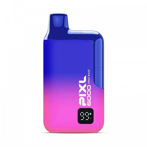 Pixl 6000 Rechargeable Pod - Pink Razz [20mg]