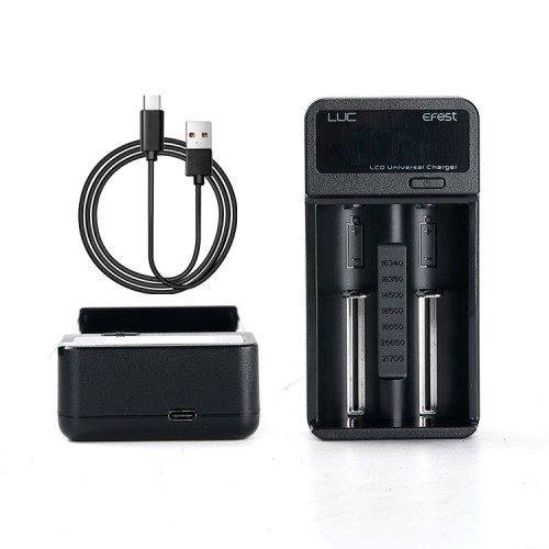 Efest LUC V2 LCD Screen Type-C USB Charger