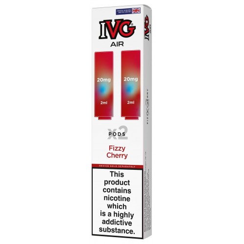 IVG Air Replacement Pre Filled Pods - 2 Pack [Fizzy Cherry 20mg]