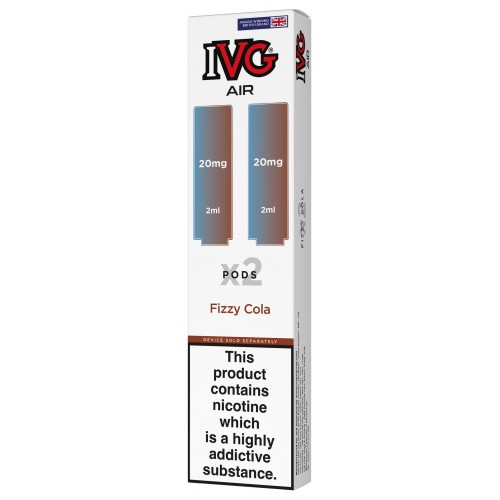 IVG Air Replacement Pre Filled Pods - 2 Pack [Fizzy Cola 20mg]