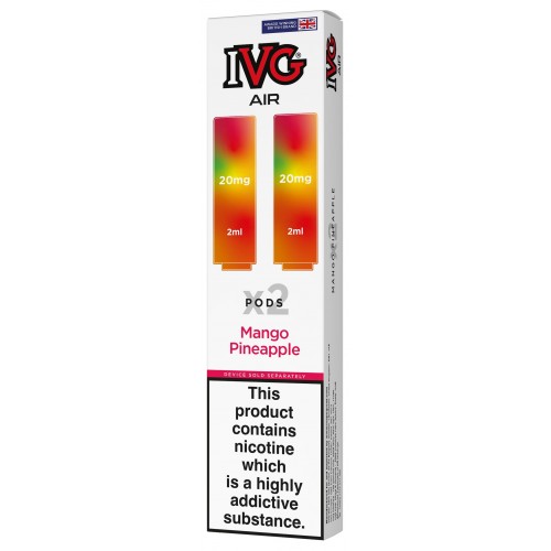 IVG Air Replacement Pre Filled Pods - 2 Pack [Mango Pineapple 20mg]