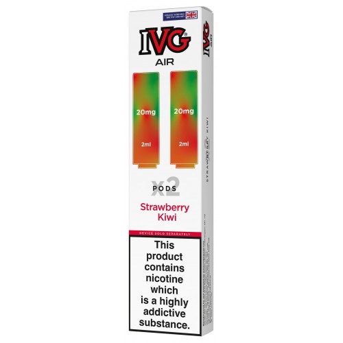 IVG Air Replacement Pre Filled Pods - 2 Pack [Strawberry Kiwi 20mg]