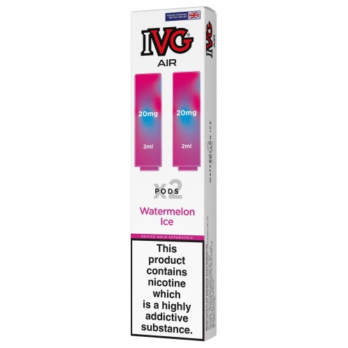 IVG Air Replacement Pre Filled Pods - 2 Pack [Watermelon Ice 20mg]