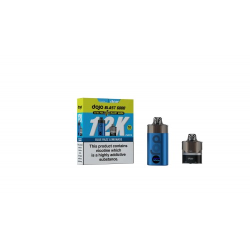 DOJO BLAST 12K 6000 Kit (Powered by Vaporesso) - Blue Razz Lemonade [10mg]