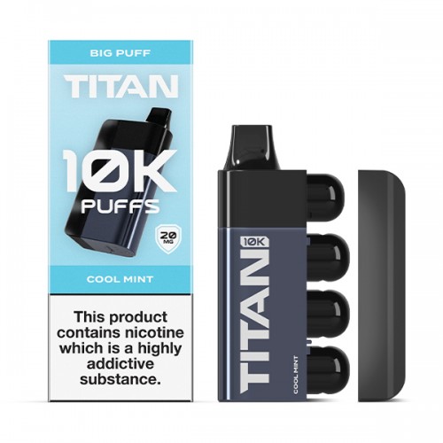 Titan Disposable 10K Pod Kit - Cool Mint [20mg]