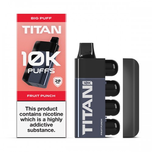 Titan Disposable 10K Pod Kit - Fruit Punch [20mg]