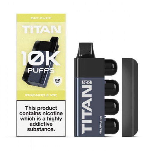 Titan Disposable 10K Pod Kit - Pineapple Ice [20mg]