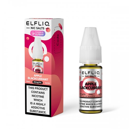 Elf Bar ELFLIQ - Nic Salt - Apple Blackcurrant [20mg]