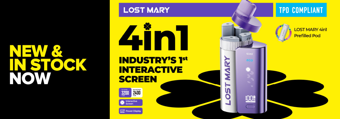 New Lost Mary 4in1 Pre Filled Pod Kit - Order Now at Smoke Purer