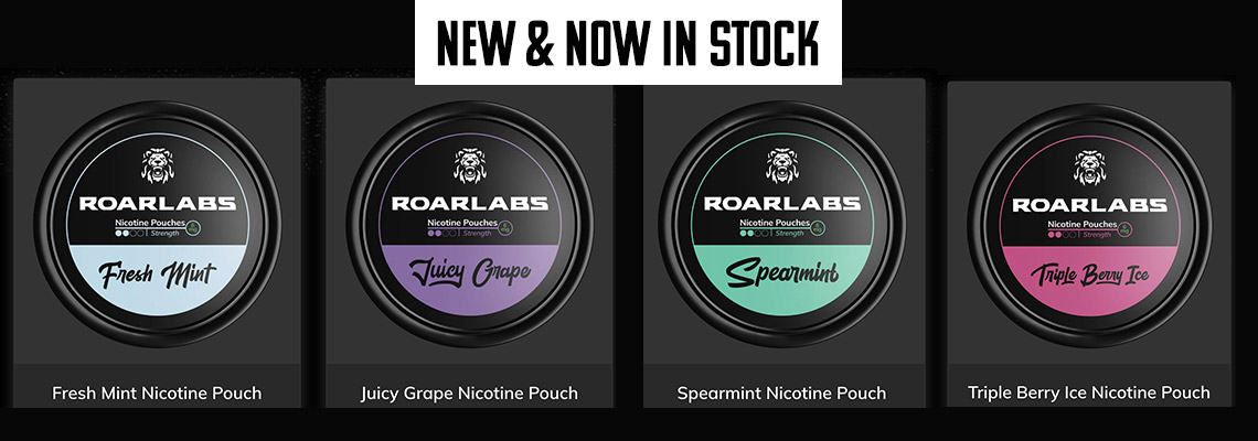 Roar Labs Nicotine Pouches - Order Now at Smoke Purer!!!