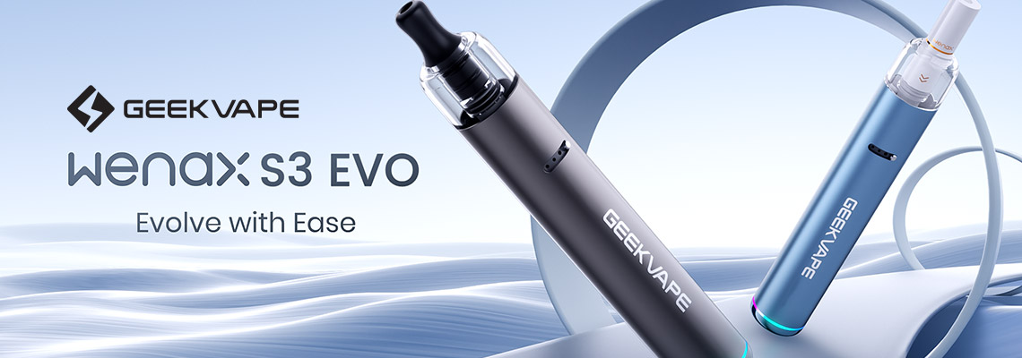 New Geekvape Wenax S3 Evo Pod Kit - Order Now at Smoke Purer!!!