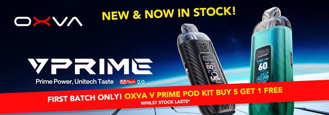 New Oxva VPrime Pod Kit - Order Now at Smoke Purer!!!